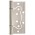 Петля Fuaro (Фуаро) универсальная без врезки IN4500W SN (500-2BB 100x2,5) мат. никель