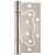 Петля Fuaro (Фуаро) универсальная без врезки IN4500W SN (500-2BB 100x2,5) мат. никель Петля Fuaro (Фуаро) универсальная без врезки IN4500W SN (500-2BB 100x2,5) мат. никель