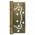 Петля Fuaro (Фуаро) универсальная без врезки IN4500W WAB (500-2BB 100x2,5) мат. бронза