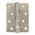 Петля Armadillo (Армадилло) универсальная IN4500UC-BL SN 102x76x3 INOX304 матовый никель БЛИСТЕР