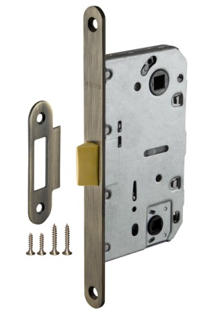 Защелка Fuaro (Фуаро) PLASTP96WC-50 (P96WC-50) AB бронза
