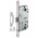 Корпус Fuaro (Фуаро) врезного замка c защёлкой PLASTP85C-50 (P85C-50) SN матовый никель