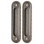 Ручка Armadillo (Армадилло) для раздвижных дверей SH.CL152.010 (SH010/CL) AS-9 античное серебро