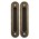 Ручка Armadillo (Армадилло) для раздвижных дверей SH.CL152.010 (SH010/CL) BB-17 коричневая бронза Ручка Armadillo (Армадилло) для раздвижных дверей SH.CL152.010 (SH010/CL) BB-17 коричневая бронза