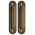 Ручка Armadillo (Армадилло) для раздвижных дверей SH.CL152.010 (SH010/CL) OB-13 античная бронза Ручка Armadillo (Армадилло) для раздвижных дверей SH.CL152.010 (SH010/CL) OB-13 античная бронза