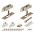 Комплект роликов Armadillo (Армадилло) для раздвижных дверей SLD.Comfort.SET.rollers/80 (Comfort 80/4 kit)
