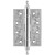 Петля Armadillo (Армадилло) универсальная Castillo CL 500-A4 102x76x3,5 SILVER-925 Серебро 925