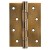 Петля Fuaro (Фуаро) универсальная IN4400U CFB (4BB 100x75x2,5) кофе глянец Петля Fuaro (Фуаро) универсальная IN4400U CFB (4BB 100x75x2,5) кофе глянец