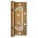 Петля Fuaro (Фуаро) универсальная без врезки IN4500W CF (500-2BB 100x2,5) кофе