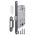 Защелка Fuaro (Фуаро) PLASTP96WC-50 (P96WC-50) GR графит