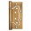 Петля Punto (Пунто) универсальная без врезки IN4200W CF (200-2B 100x2,5) кофе