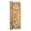 Петля Punto (Пунто) универсальная без врезки IN5200W CF (200-2B 125x2,5) кофе