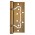 Петля Fuaro (Фуаро) универсальная без врезки IN4500W-BL CF (500-2BB/BL 100x2,5) кофе БЛИСТЕР