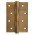Петля Fuaro (Фуаро) универсальная IN4400U-BL CF (4BB/BL 100x75x2,5) кофе БЛИСТЕР