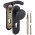 Ручка Fuaro (Фуаро) дверная FP.DH72.043P-KNOB NE (DH-043P-KNOB NE), нейлон, квадрат 9x90 мм, BL-24 черный