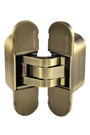Петля Armadillo (Армадилло) скрытой установки U3D6000 AB (11160UN3D) бронза