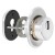 Броненакладка Fuaro (Фуаро) DEF.CRE/OV-set.9726 (DEF 9726) M6x90 врезная с чашкой CP-8 хром Броненакладка Fuaro (Фуаро) DEF.CRE/OV-set.9726 (DEF 9726) M6x90 врезная с чашкой CP-8 хром