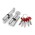 Цилиндровый Fuaro (Фуаро) механизм (D-PRO502/80) D-PRO5002Knob80(40+10+30) CP хром 5Key Цилиндровый Fuaro (Фуаро) механизм (D-PRO502/80) D-PRO5002Knob80(40+10+30) CP хром 5Key