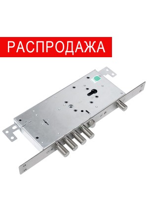 Замок Guardian (Гардиан) врезной двухсистемный ЗВ 75.14 Т с тягами, 5 кл. /128:4242/
