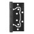 Петля Fuaro (Фуаро) универсальная без врезки IN4500W-BL BL (500-2BB/BL 100x2,5) черный матовый БЛИСТЕР Петля Fuaro (Фуаро) универсальная без врезки IN4500W-BL BL (500-2BB/BL 100x2,5) черный матовый БЛИСТЕР