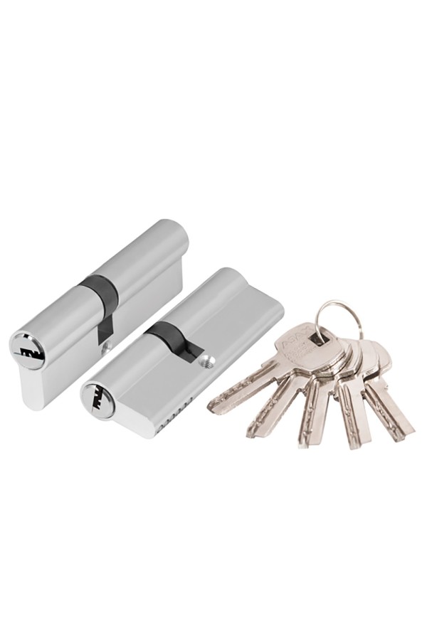 Цилиндровый Ajax (Аякс) механизм (AX200/60) AX2000Key60 (25+10+25) CP хром