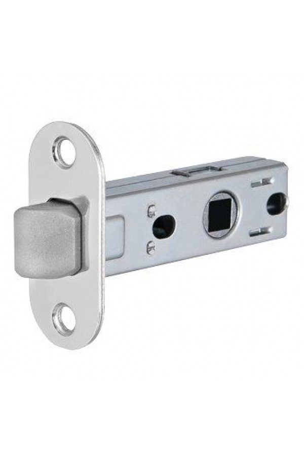 Защелка Punto (Пунто) PLASTPL45-R20 (PL45-R20) (врезная) SN мат. никель тех.упаковка без ответной планки