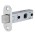 Защелка Punto (Пунто) PLASTPL45-R25 (PL45-R25) (врезная) SN мат. никель тех.упаковка без ответной планки