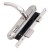 Замок Punto (Пунто) цилиндровый в комплекте с ручкой LOCKSET16.CRONA.4070-1 (KIT P16 4070 CRONA) SN мат.никель Замок Punto (Пунто) цилиндровый в комплекте с ручкой LOCKSET16.CRONA.4070-1 (KIT P16 4070 CRONA) SN мат.никель