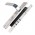 Замок цилиндровый Punto (Пунто) с ручкой LOCKSET90.ORION.4585-3 (KIT P90 4585/3 ORION) SN/CP мат.никель/хром