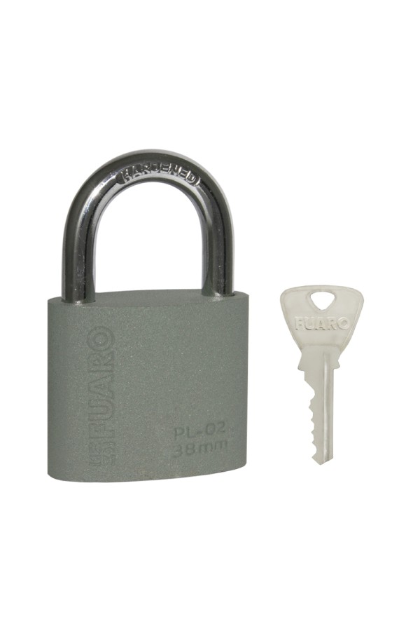 Замок Fuaro (Фуаро) навесной PL-PROTEC-0238 3key (PL-02-38) англ. /блистер