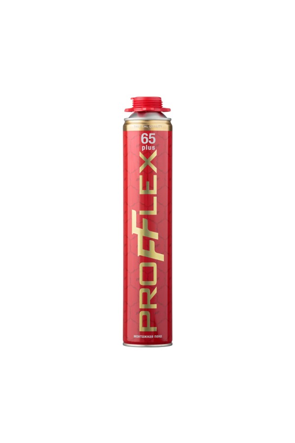 Пена монтажная PROFFLEX PRO RED Plus 65л летняя