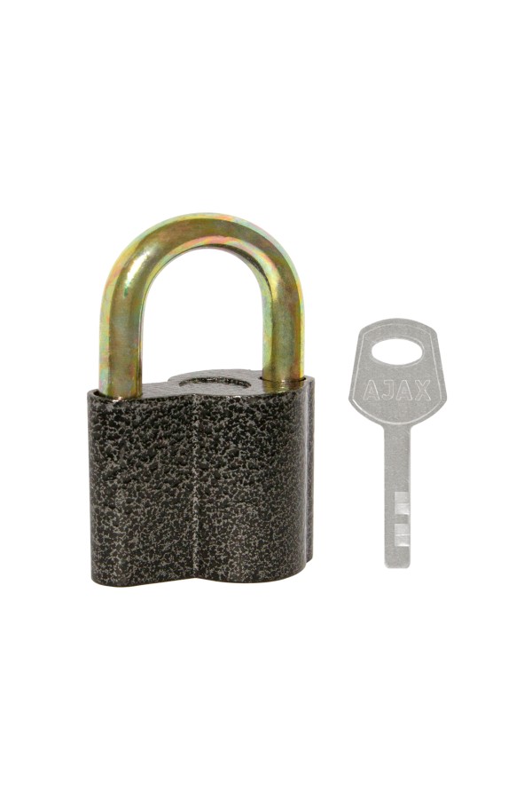 Замок Ajax (Аякс) навесной PD-4050 (PD-40-50) 3 fin key /коробка