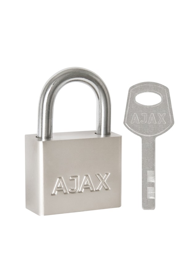 Замок Ajax (Аякс) навесной PD-3040 (PD-30-40) 3 fin key /блистер