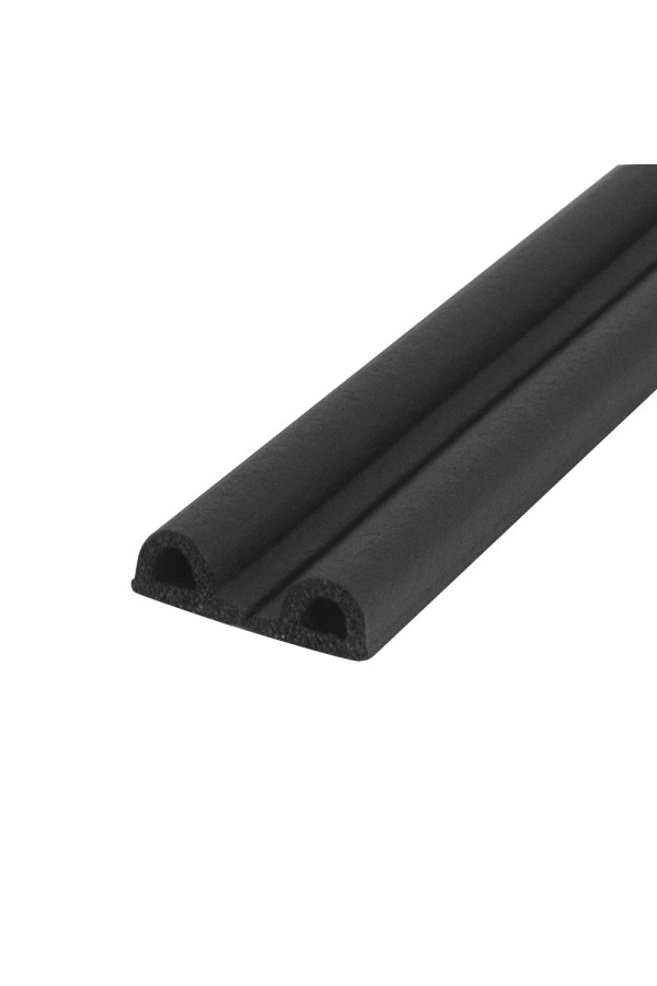 Уплотнитель Fuaro (Фуаро) самоклеящийся ADH/P-9x5,5mm BLACK черный 100m