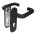 Ручка Fuaro (Фуаро) дверная FP.DH172.0433 NE (DH-0433 NE) (9x130) с пружиной BL-24 черный