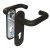 Ручка Fuaro (Фуаро) дверная FP.DH172.0433 NE (DH-0433 NE) (9x130) с пружиной BL-24 черный