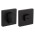 Ручка Fuaro (Фуаро) поворотная BK6.K.SL52 (BK6 SL) BL-24 черный Ручка Fuaro (Фуаро) поворотная BK6.K.SL52 (BK6 SL) BL-24 черный