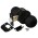 Ручка Ajax (Аякс) защелка DK682 BL-PS (6082 BL-P) (без фик.) черный Ручка Ajax (Аякс) защелка DK682 BL-PS (6082 BL-P) (без фик.) черный