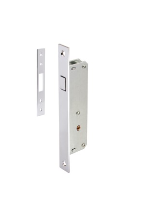 Замок Punto (Пунто) врезной крестообразный узкопрофильный METLR-201F (LR-201F) 3key CP хром