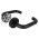 Ручка Fuaro (Фуаро) раздельная R.DSS201-0203/19 (8х110 мм) (INOX 201) BLACK Ручка Fuaro (Фуаро) раздельная R.DSS201-0203/19 (8х110 мм) (INOX 201) BLACK