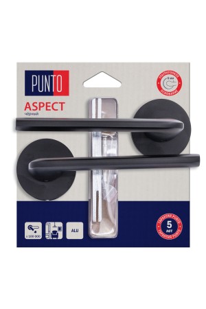 Ручка Punto (Пунто) раздельная LM/A R.RS52.ASPECT/HD BL-24 черный