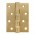 Петля Armadillo (Армадилло) универсальная IN4500UC-BL FSG 102x76x3 INOX304 флорентийское золото БЛИСТЕР