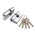 Цилиндровый Punto (Пунто) механизм Z3000Key80(35+10+35) СP хром
