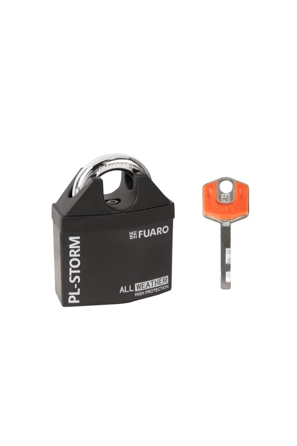 Замок Fuaro (Фуаро) навесной PL-STORM-3650 4 key (дисковый ключ)
