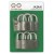 Набор Ajax (Аякс) замков навесных PD-0150 (6 locks+5 keys) blister Набор Ajax (Аякс) замков навесных PD-0150 (6 locks+5 keys) blister