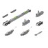 Комплект Armadillo (Армадилло) для раздвижных дверей SLD.Scope.SET3.soft close+roller/80