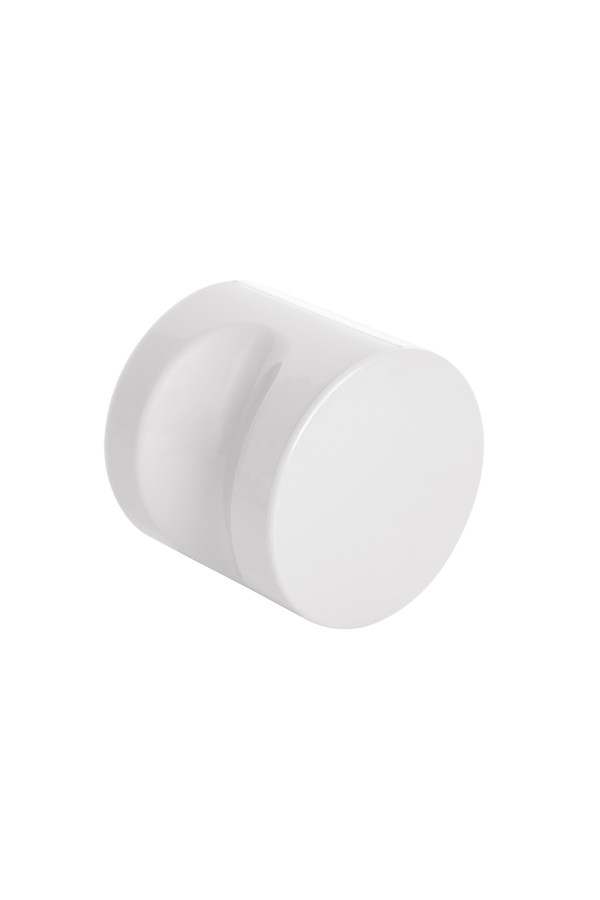 Ручка-кнопка Ajax (Аякс) CABIN PVC WH белый (1 шт в пакете)
