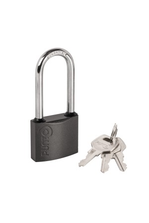 Замок Punto (Пунто) навесной PK-0150 L 3 key англ.ключ.