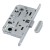 B06102.50.34.640 AGB (АГБ) Защелка врезная WC (мат. хром) MEDIANA POLARIS с отв. планкой (скин)