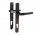 Ручка Punto (Пунто) на планке HANDLE.85.25.67-75 RAL 9005 черный